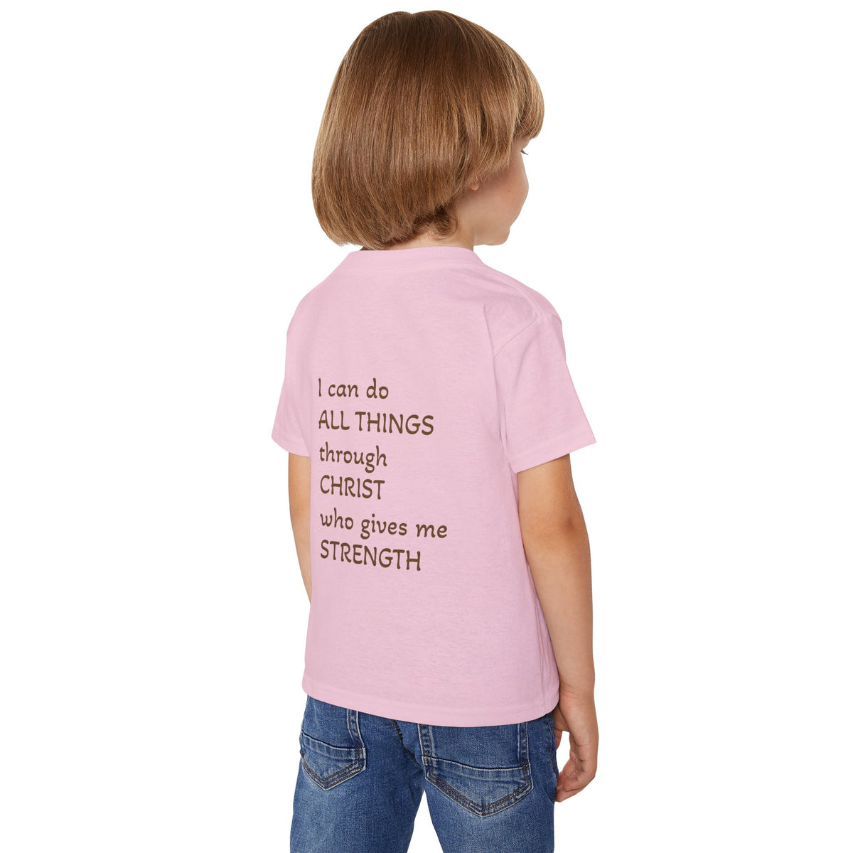 Philippians 4:13 Strength Bible Verse Rhino T-Shirt